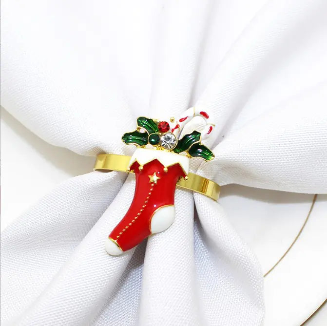 Amazon Bestselling Christmas Reindeer Napkin Rings