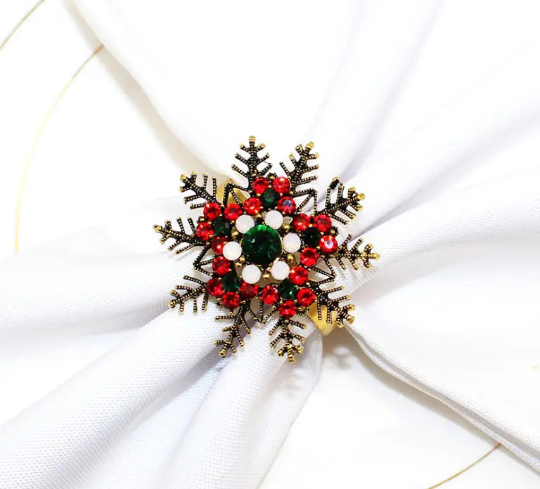 Amazon Bestselling Christmas Reindeer Napkin Rings