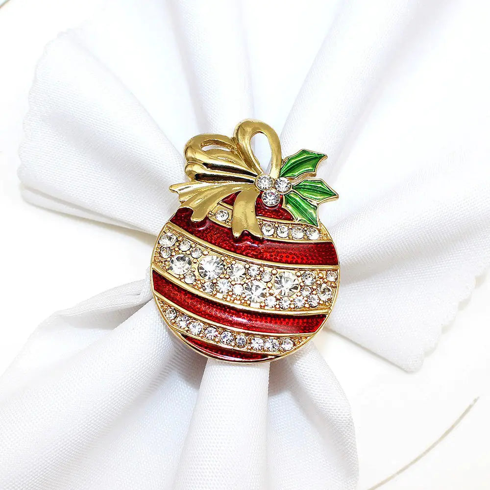 Amazon Bestselling Christmas Reindeer Napkin Rings