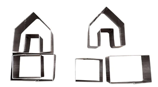 DIY Mini Christmas House 3D Gingerbread Mold