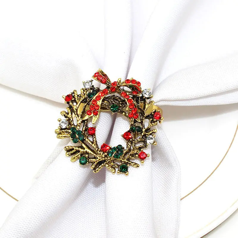 Amazon Bestselling Christmas Reindeer Napkin Rings