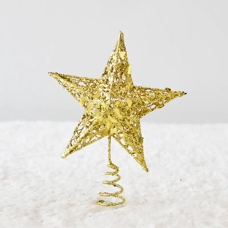 Christmas Tree Top Star Decoration (Five-Pointed Star)