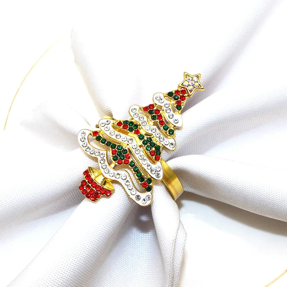 Amazon Bestselling Christmas Reindeer Napkin Rings
