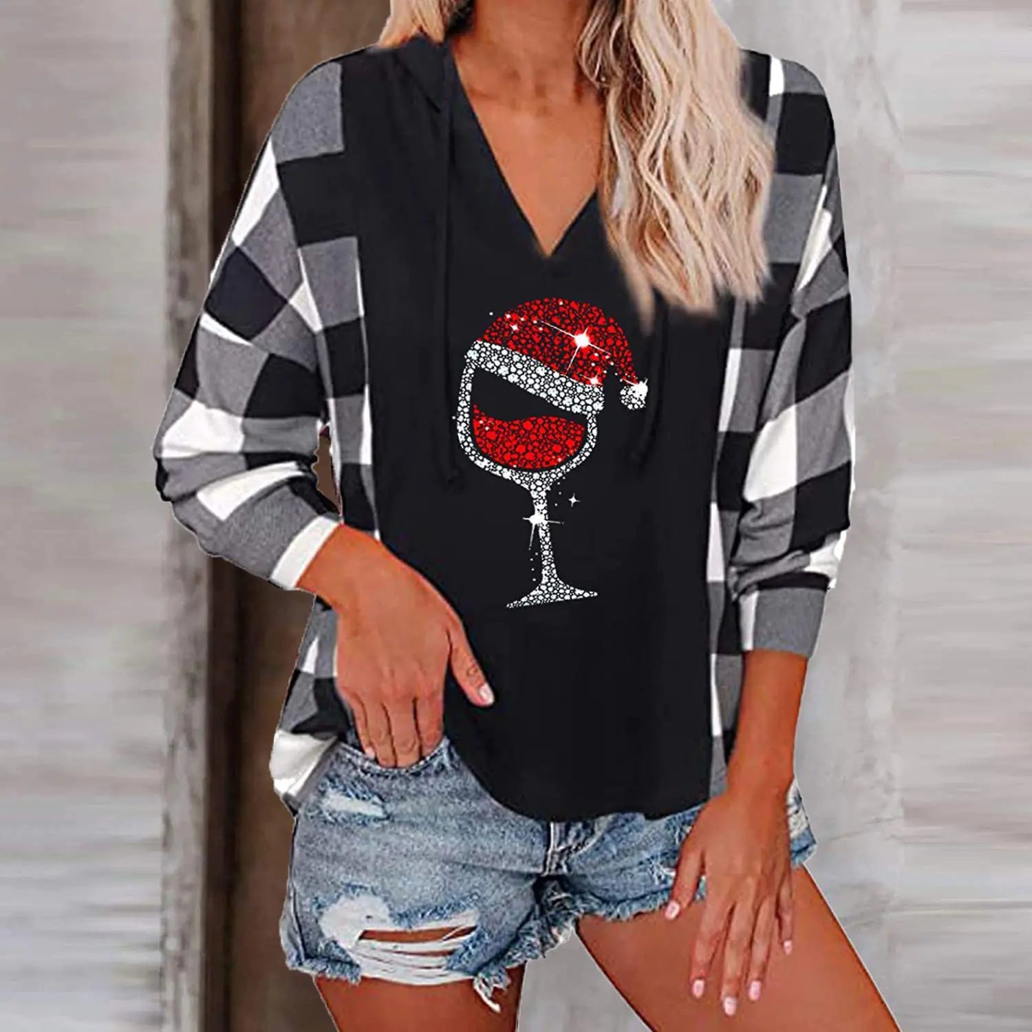 Women's Christmas and Halloween Print Sweater