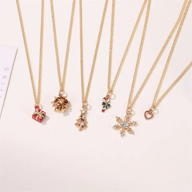 Fashionable Christmas Necklace - Festive Gift Item