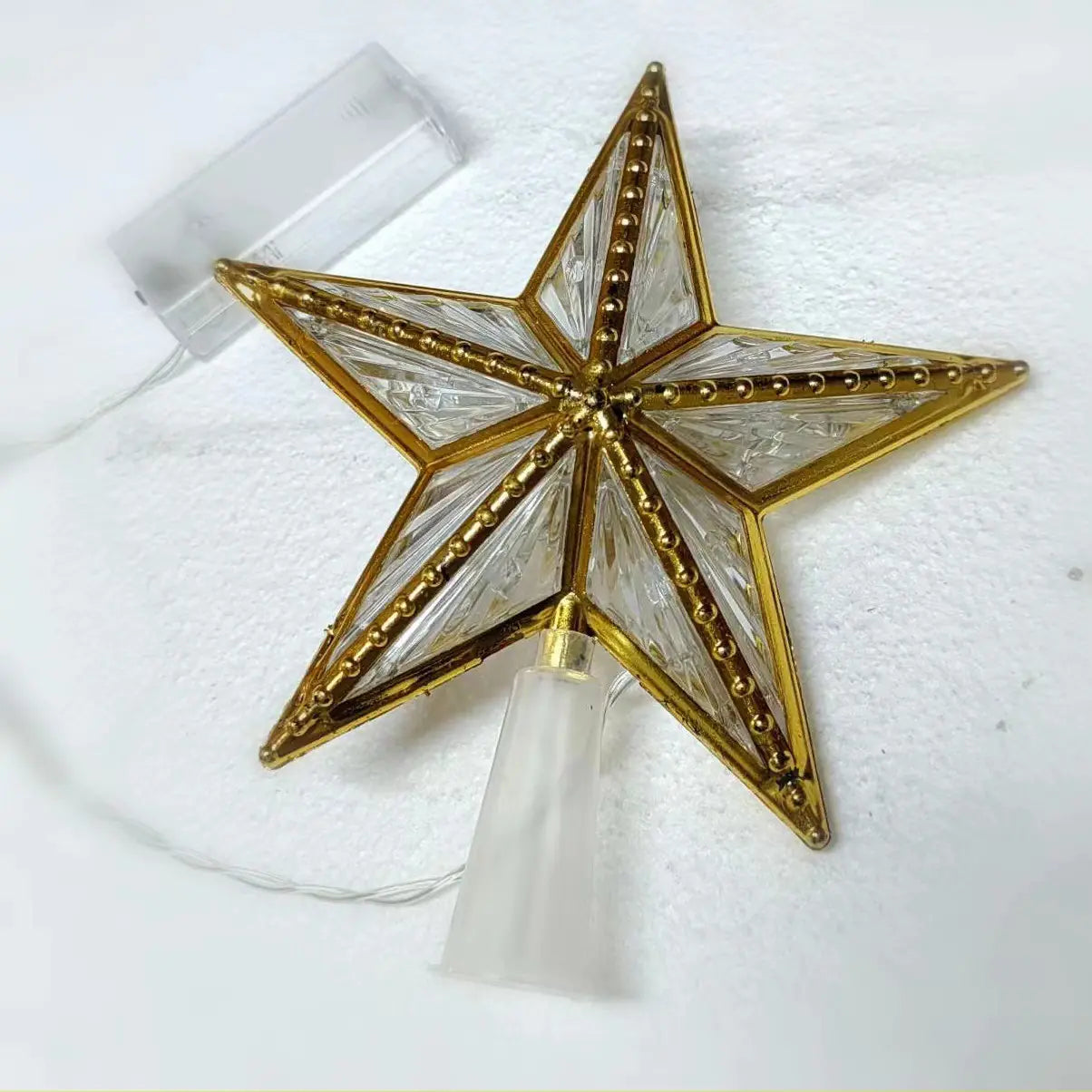LED Star Tree Topper Decoration for Christmas Tree