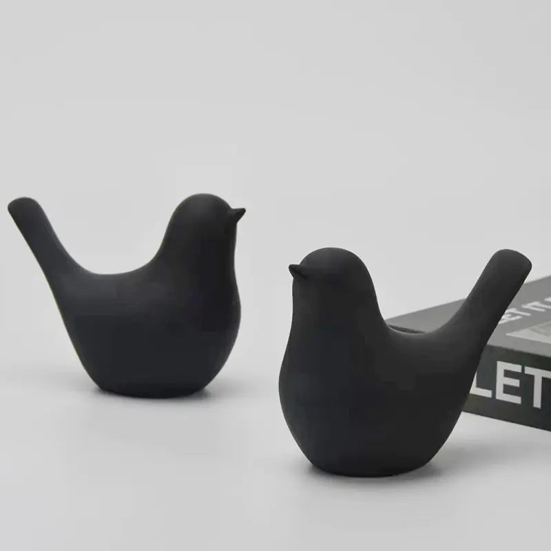 Creative Christmas Candle Holder with Glowing Ceramic House