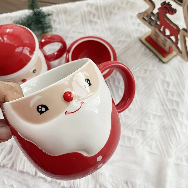 Cute Cartoon Christmas Ceramic Mug