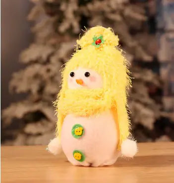 Snowman Christmas Eve Apple Bag - Holiday Decor Gift