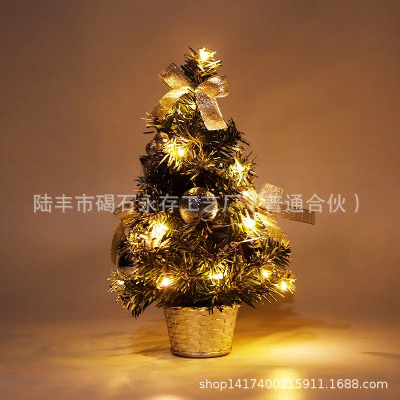40CM Mini Christmas Tree Light Decoration for Table