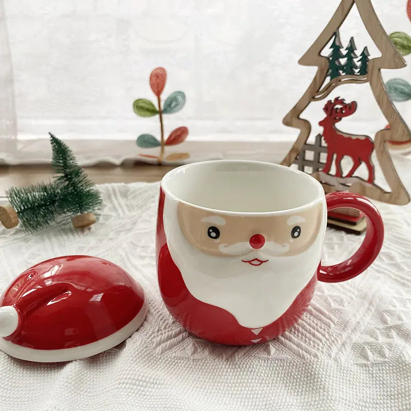 Cute Cartoon Christmas Ceramic Mug