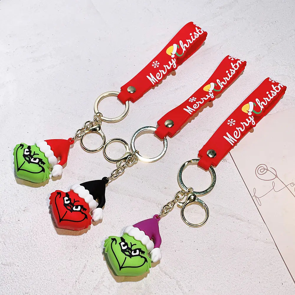 Grinch Keychain Christmas Tree Decoration 2022