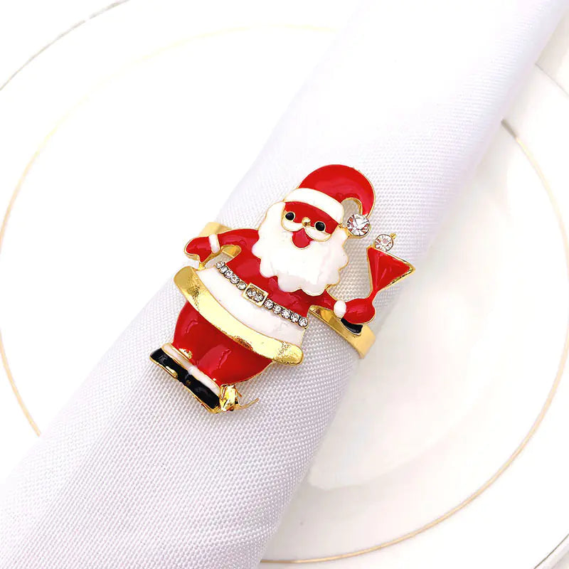 Amazon Bestselling Christmas Reindeer Napkin Rings