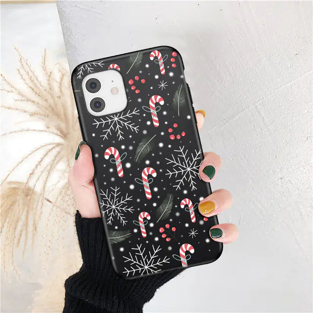 Frosted Soft Shell Christmas Deer Decoration