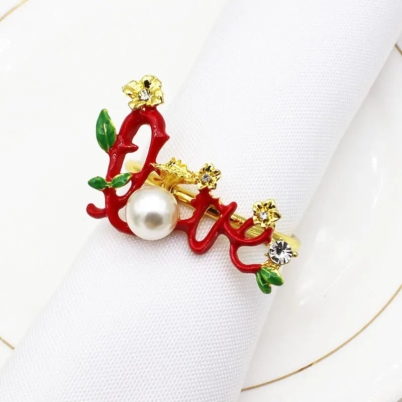 Amazon Bestselling Christmas Reindeer Napkin Rings