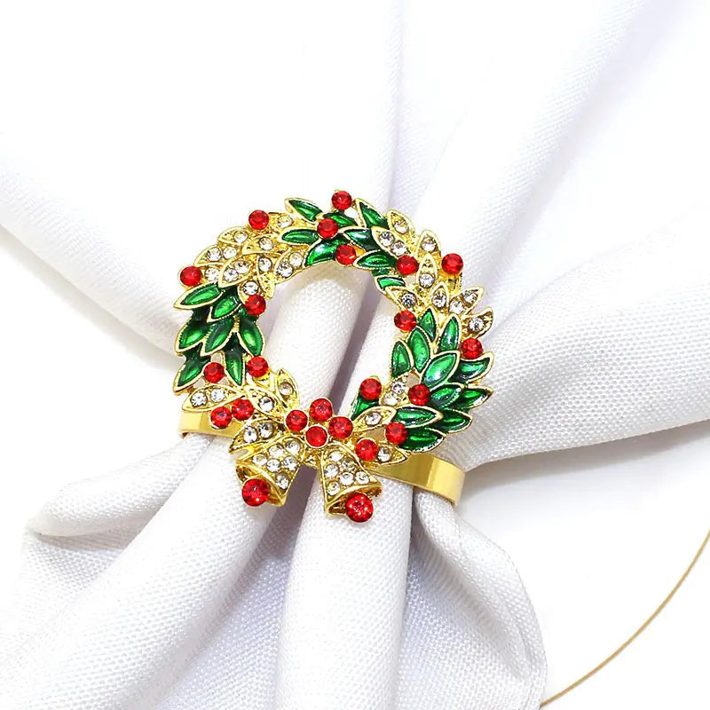 Amazon Bestselling Christmas Reindeer Napkin Rings