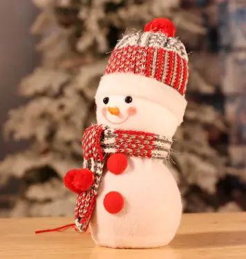 Snowman Christmas Eve Apple Bag - Holiday Decor Gift