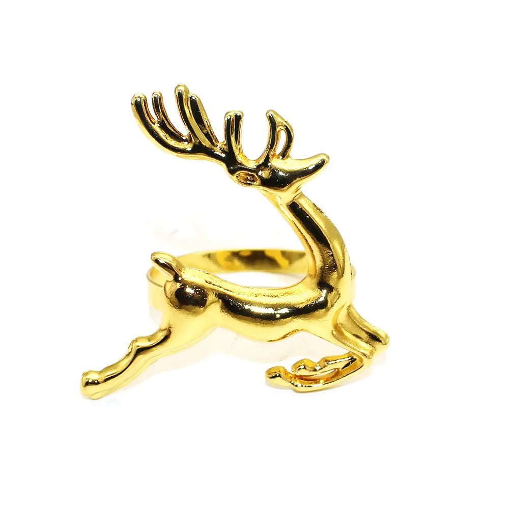 Amazon Bestselling Christmas Reindeer Napkin Rings