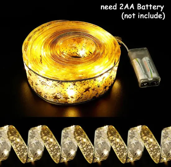 Corbata de Lazo de Cinta de Navidad