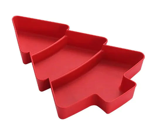 Christmas Tree Fruit, Salad, and Candy Tray