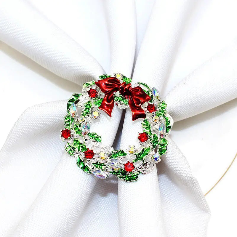 Amazon Bestselling Christmas Reindeer Napkin Rings