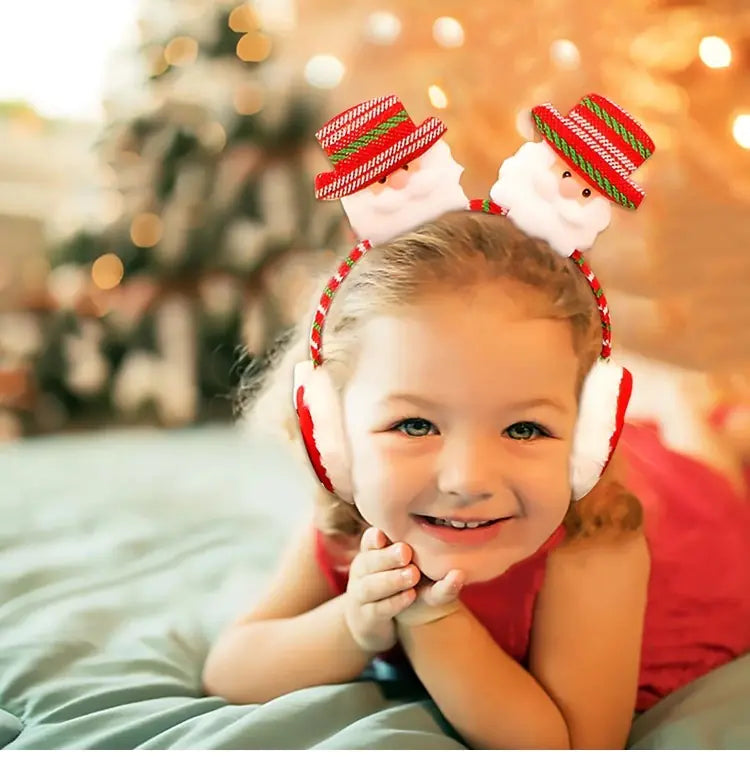 Christmas Headband and Ear Warmers Decorations