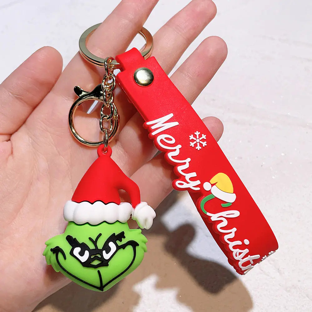 Grinch Keychain Christmas Tree Decoration 2022