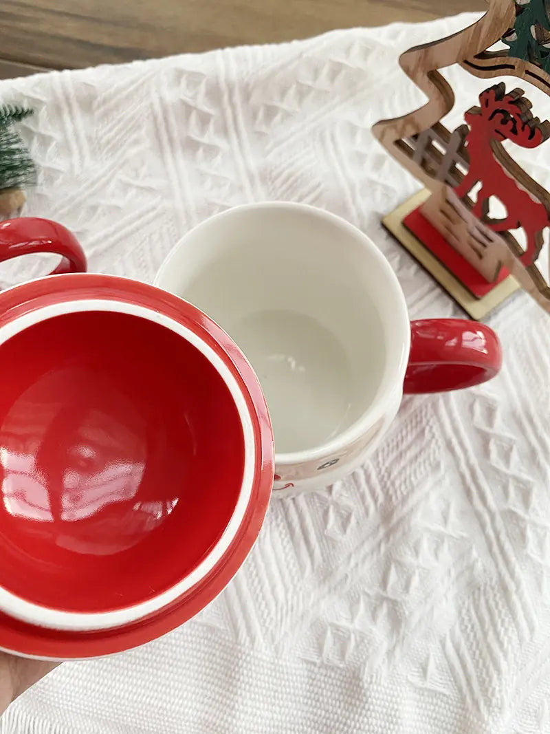 Cute Cartoon Christmas Ceramic Mug