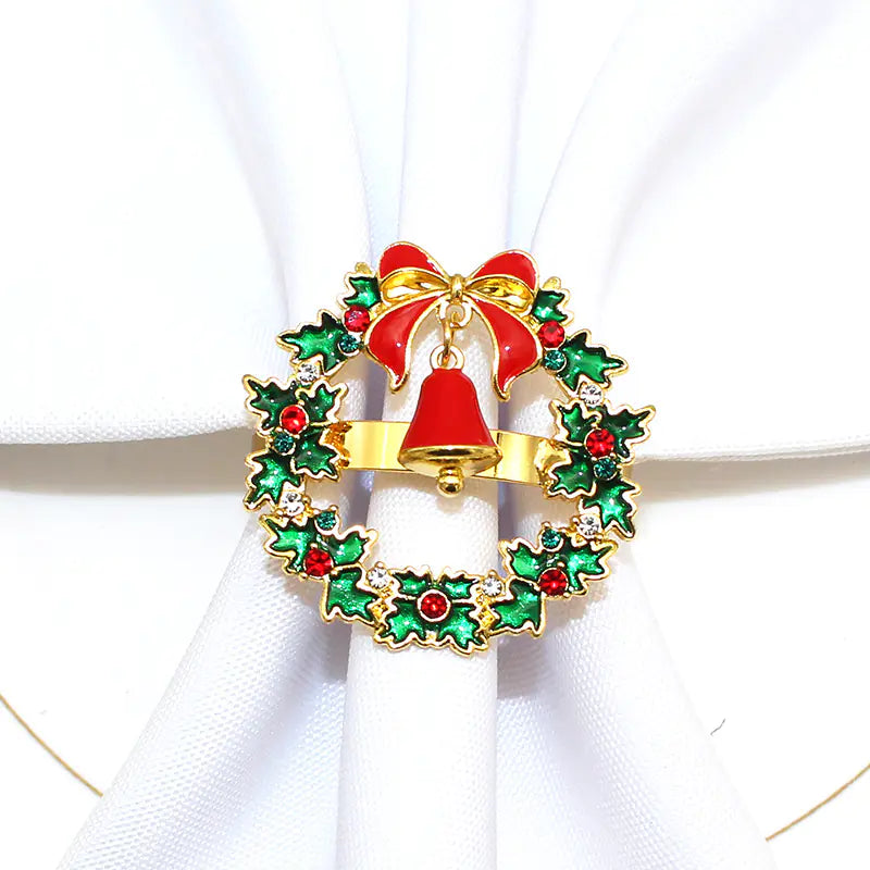 Amazon Bestselling Christmas Reindeer Napkin Rings