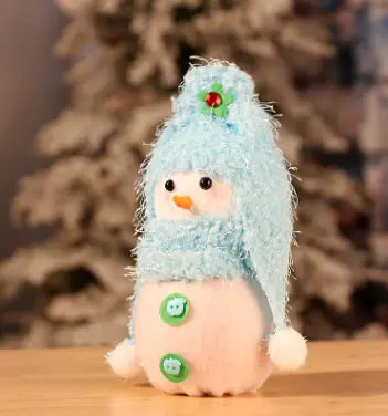 Snowman Christmas Eve Apple Bag - Holiday Decor Gift