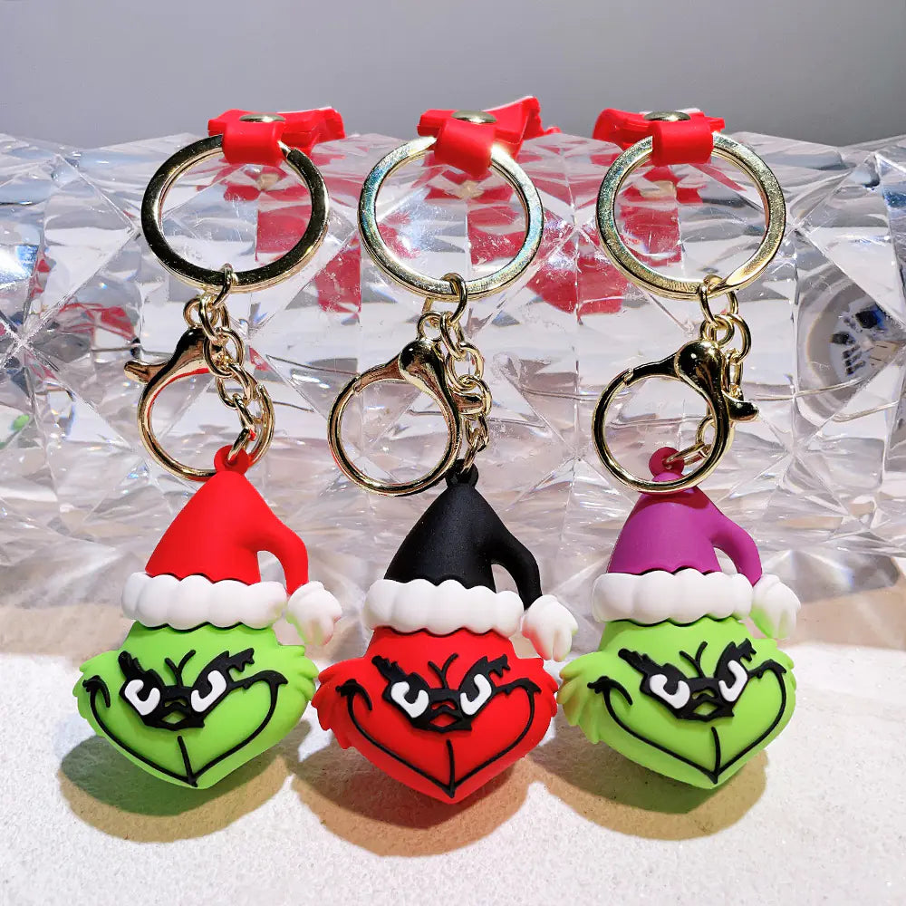 Grinch Keychain Christmas Tree Decoration 2022
