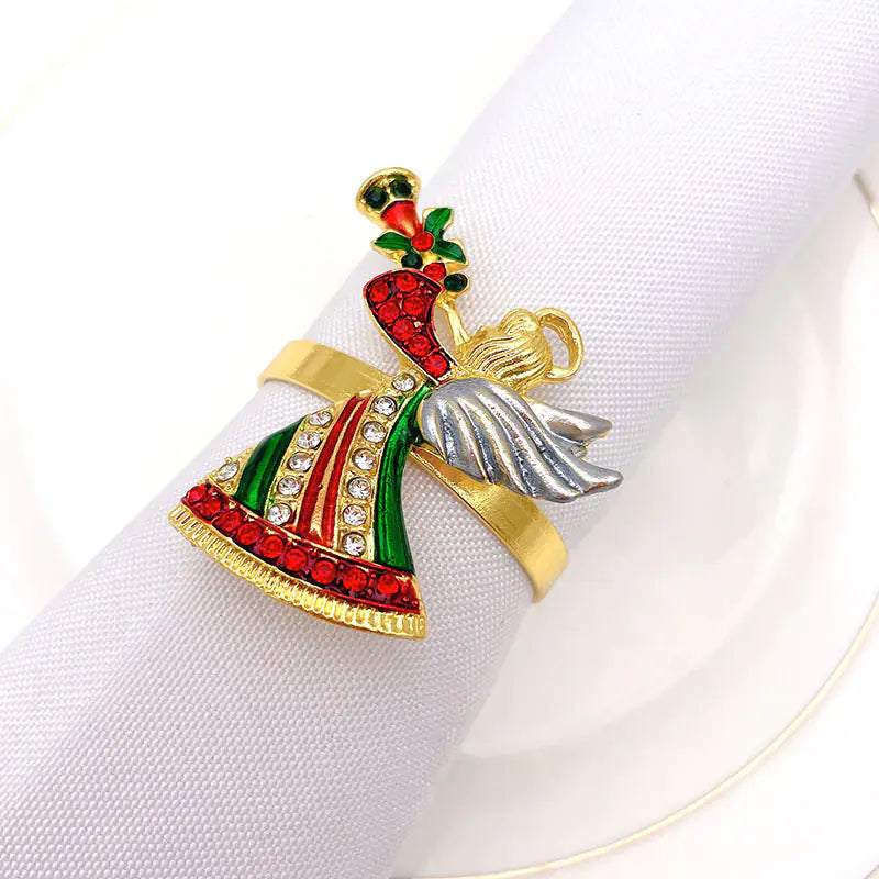 Amazon Bestselling Christmas Reindeer Napkin Rings