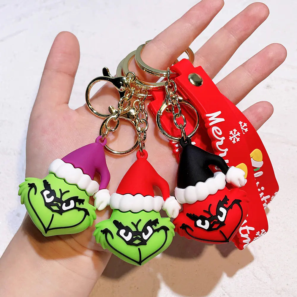 Grinch Keychain Christmas Tree Decoration 2022