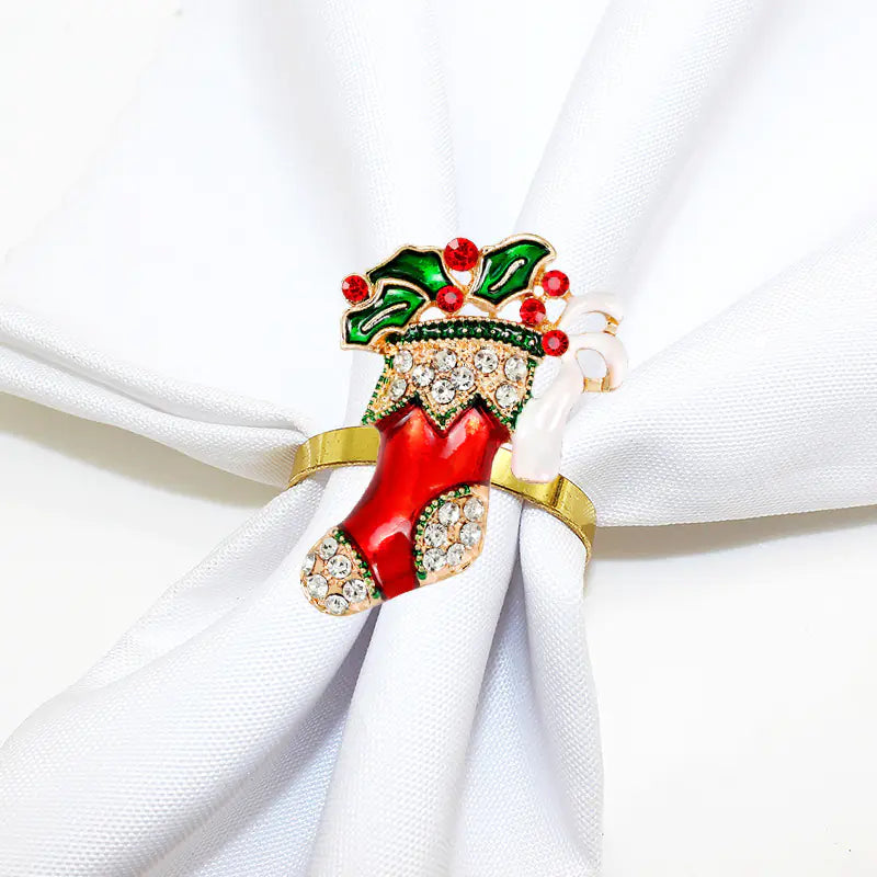 Amazon Bestselling Christmas Reindeer Napkin Rings