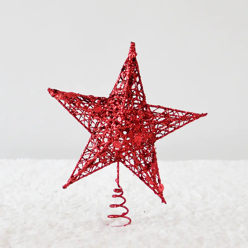 Christmas Tree Top Star Decoration (Five-Pointed Star)