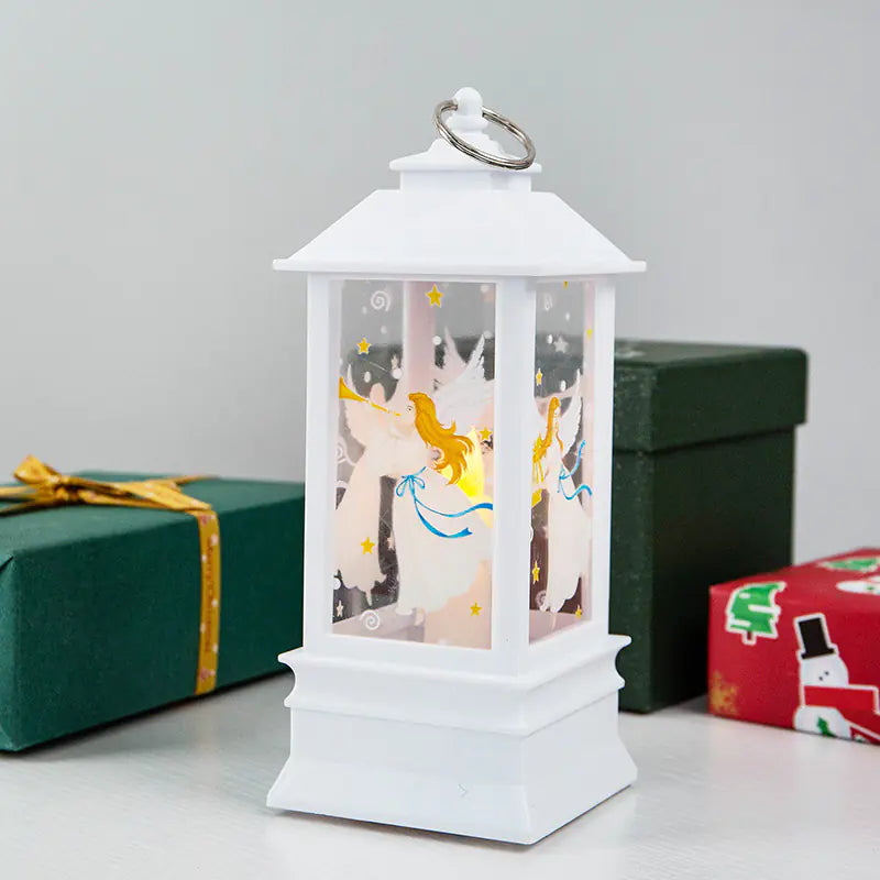 Vintage Style Electric Candle Lantern for Christmas Decor