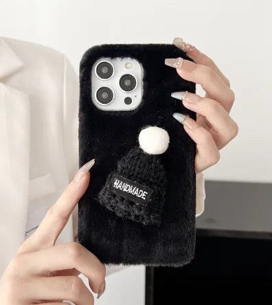 Plush Hat, Phone Case, Christmas Hat