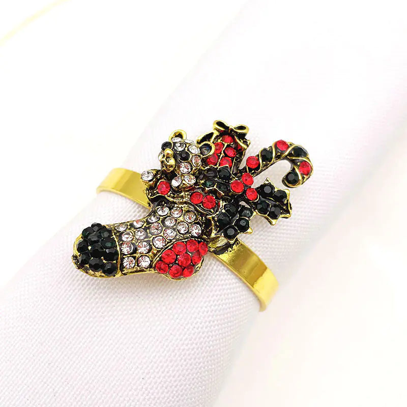 Amazon Bestselling Christmas Reindeer Napkin Rings