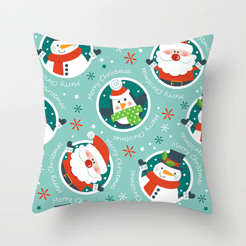 Christmas Cartoon Pillowcase