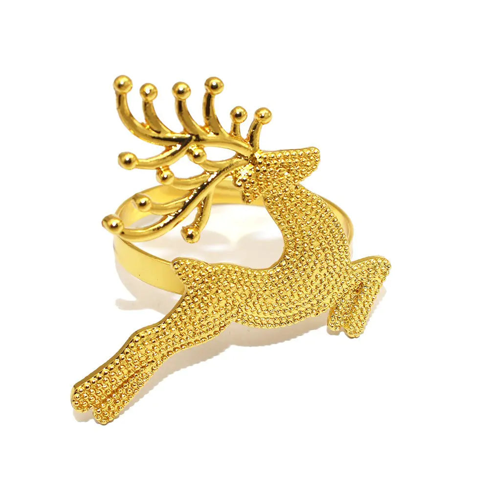 Amazon Bestselling Christmas Reindeer Napkin Rings