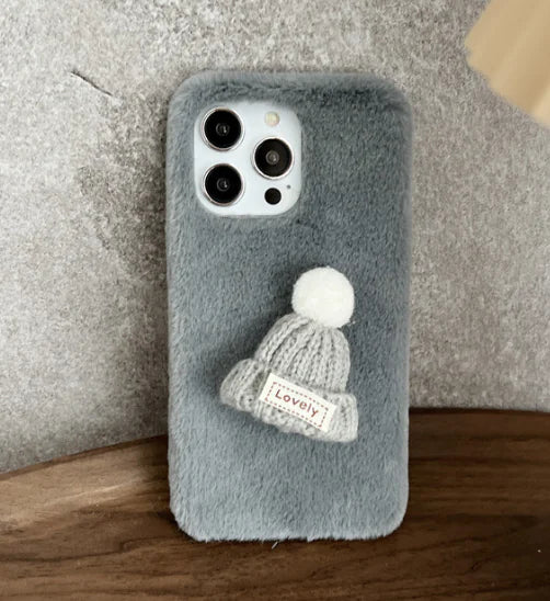Plush Hat, Phone Case, Christmas Hat