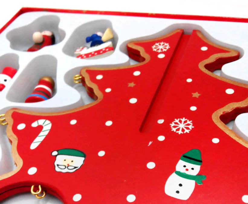 Creative Wooden Christmas Tree Desktop Decoration