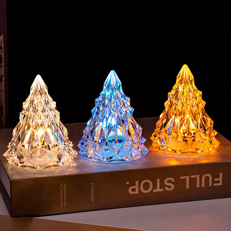 LED Crystal Candle Light for Christmas Decoration