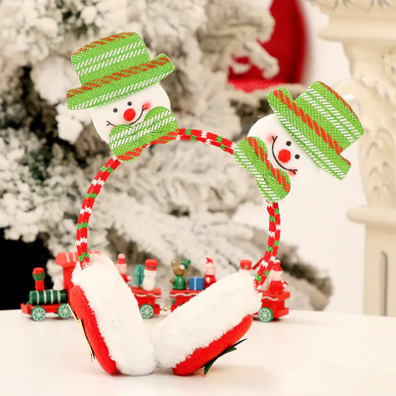 Christmas Headband and Ear Warmers Decorations