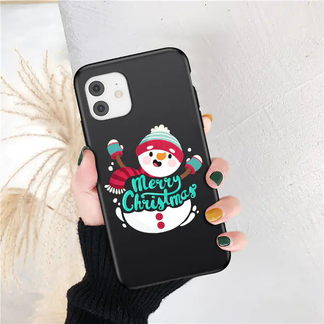 Frosted Soft Shell Christmas Deer Decoration