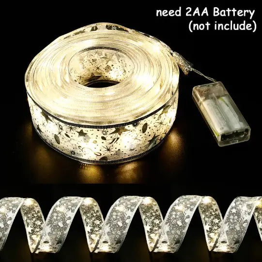 Corbata de Lazo de Cinta de Navidad