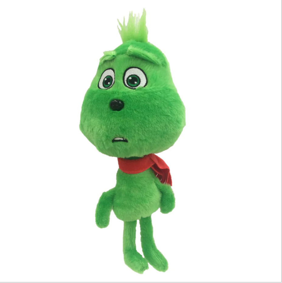 Green Monster Plush Toy - Christmas Grinch Stuffed Animal