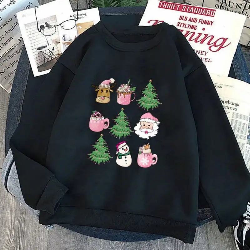 European Size Christmas Seasonal Sweatshirt