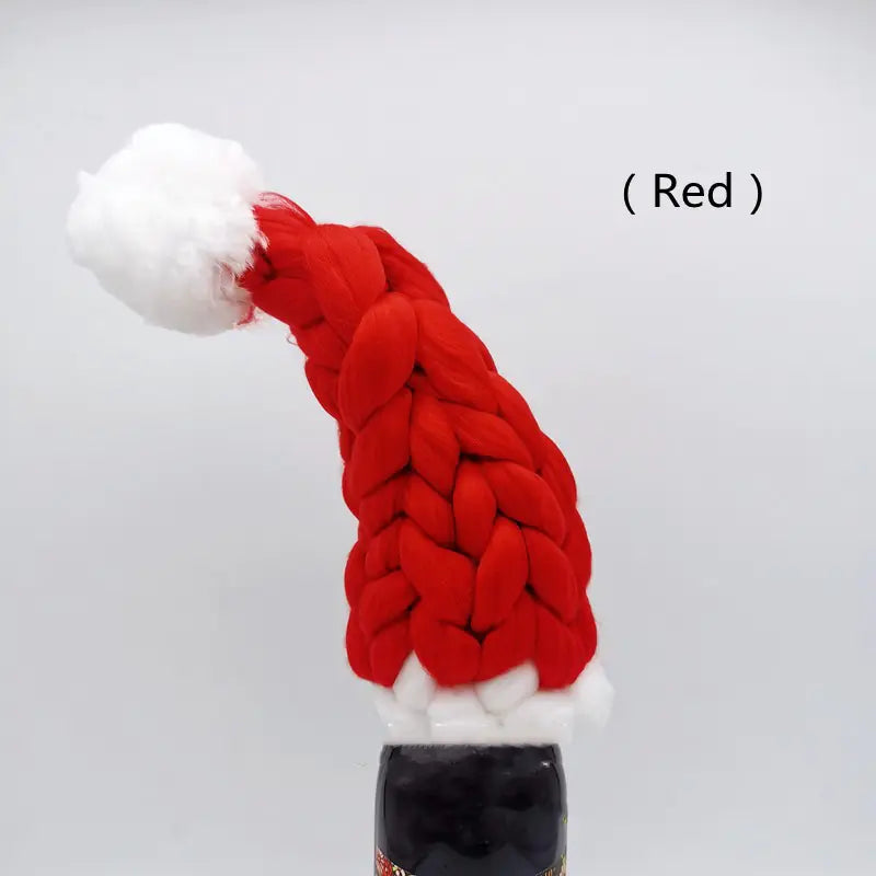 Super Thick Iceland Yarn Christmas Tree Hat Decoration