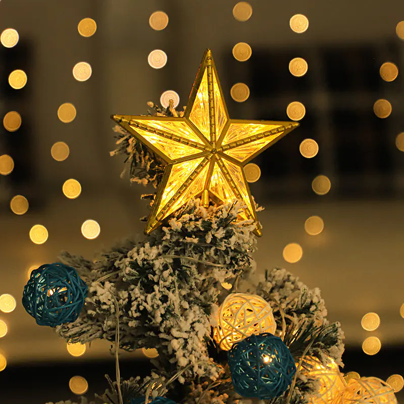 LED Star Tree Topper Decoration for Christmas Tree